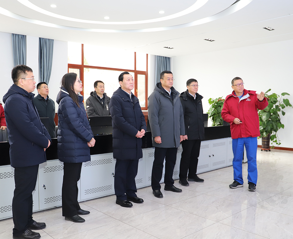 副省長高濤蒞臨我司調(diào)研指導(dǎo)工作