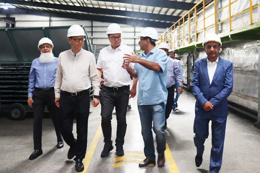 浪馬輪胎董事長、總經(jīng)理金永生赴巴基斯坦調(diào)研